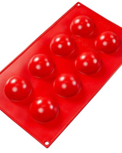 Fat Daddios Silicone Mould – Hemisphere 8 Cavity