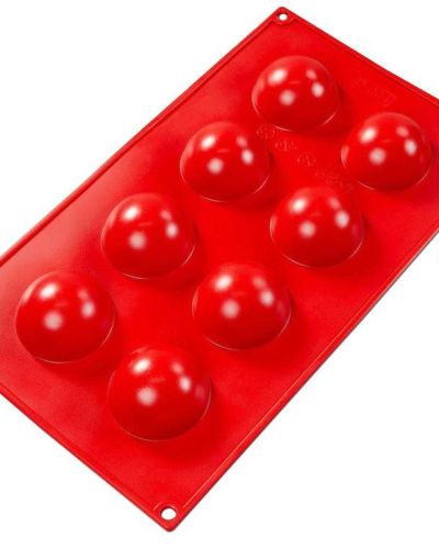 Fat Daddios Silicone Mould – Hemisphere 8 Cavity