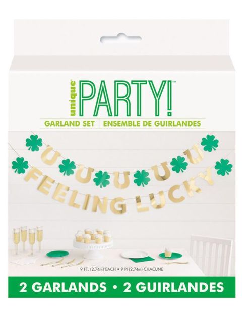 Charming Shamrock Feeling Lucky Garlands