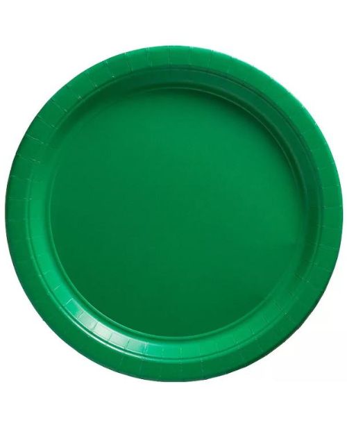 Lunch Plates 20pk – Festive Green