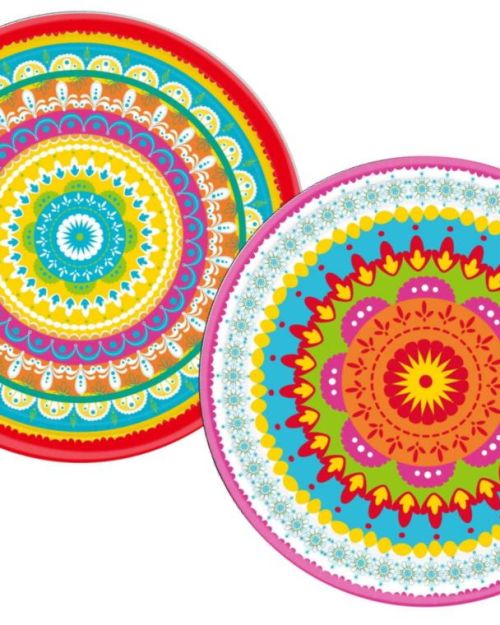 Fiesta Lunch Plates 8pk