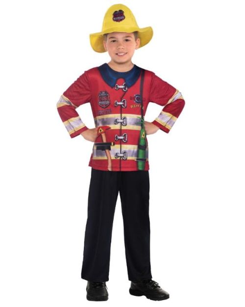 Firefighter Sustainable Costume – Child 6-8yrs