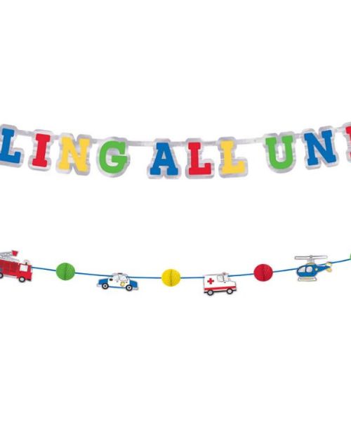 First Responders Banner & Garland