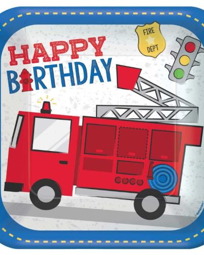 First Responders Dinner Plates 8pk