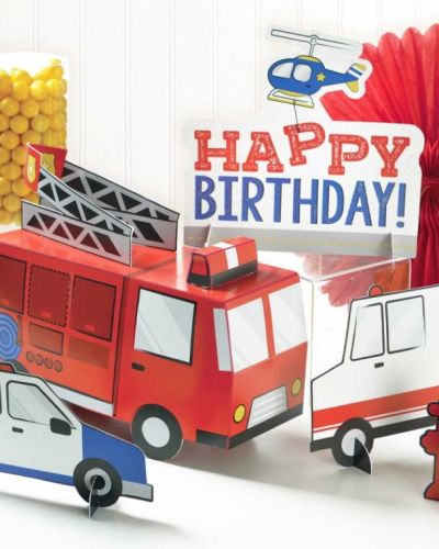 First Responders Table Decorating Kit