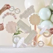 Floral Baby Shower Photo Props