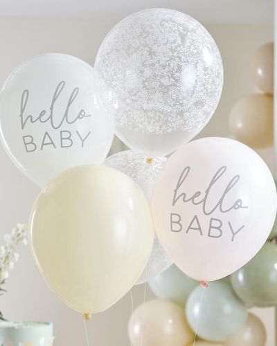 Floral Baby Shower Balloon Bundle