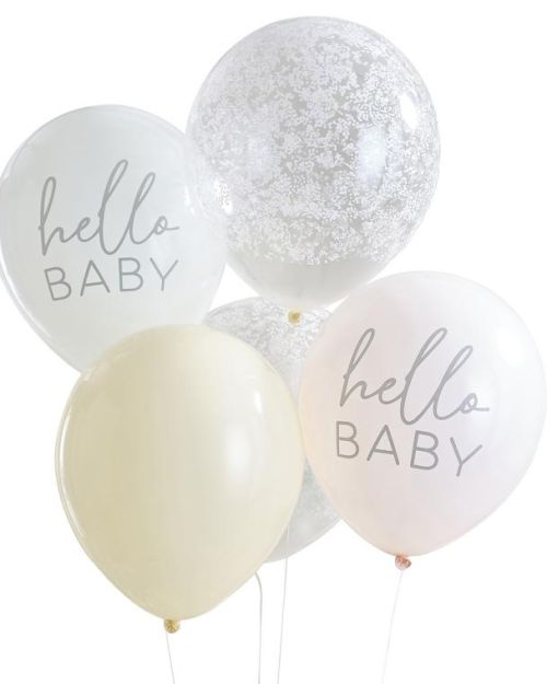 Floral Baby Shower Balloon Bundle
