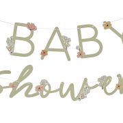 Floral Baby Shower Bunting
