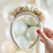 Floral Baby Mum to Be Headband