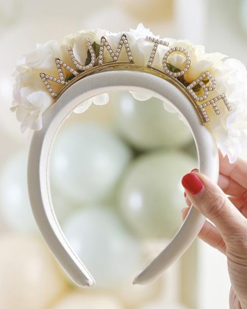 Floral Baby Mum to Be Headband