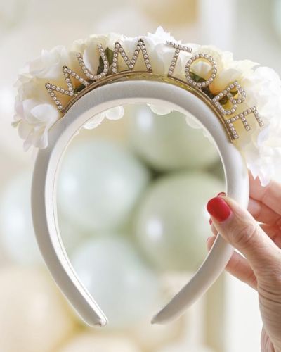 Floral Baby Mum to Be Headband