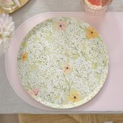 Floral Baby Shower Plates 8pk