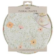 Floral Baby Shower Plates 8pk