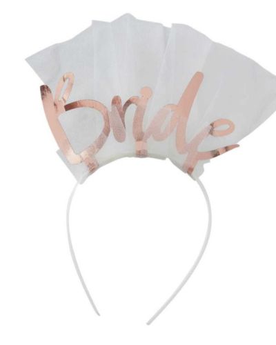 Floral Hen Party Bride Headband