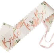 Floral Hen Party Bride To Be Sash