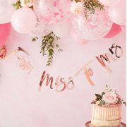 Floral Hen Party Miss to Mrs Banner