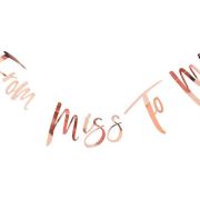 Floral Hen Party Miss to Mrs Banner