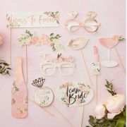 Floral Hen Party Photo Booth Props