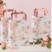 Floral Hen Party Team Bride Party Bags 5pk