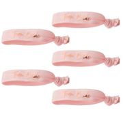 Floral Hen Party Team Bride Wrist Bands 5pk