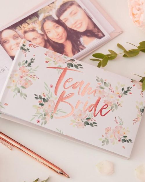 Floral Hen Party Team Bride Photo Album