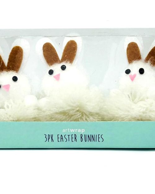 Easter Fluffy Bunnies 3pk