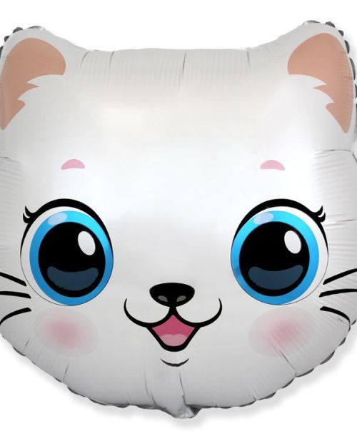 Cat Head Shaped Foil Balloon