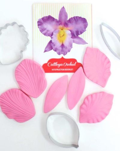 Fondant Cutter Set – Cattleya Orchid