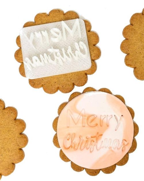 Fondant Embosser – Merry Christmas