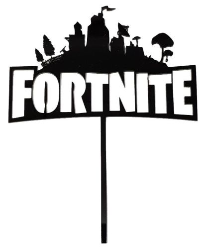 Fortnite Cake Topper