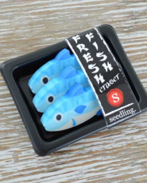 Fresh Fish Erasers