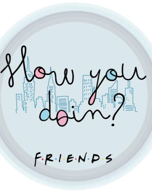 Friends Dinner Plates 8pk