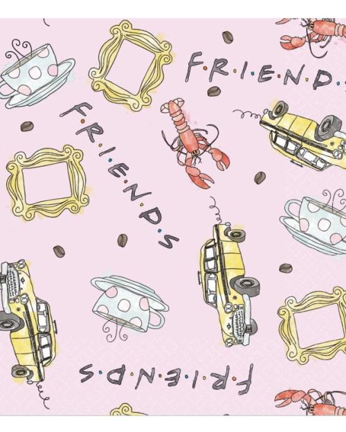 Friends Lunch Napkins 16pk