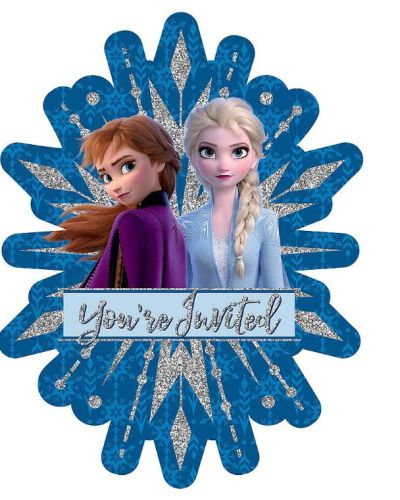 Frozen 2 Deluxe Invitations 8pk