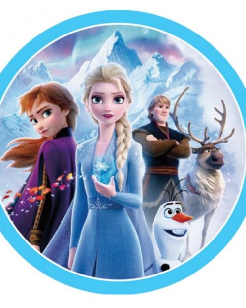 Edible Icing Image – Frozen 2 Round