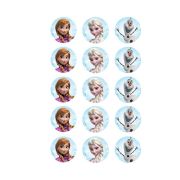 Edible Icing Cupcake Images – Frozen