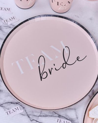 Future Mrs Team Bride Plates 8pk