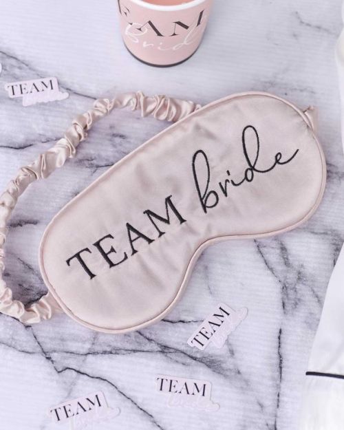 Future Mrs Team Bride Sleep Mask