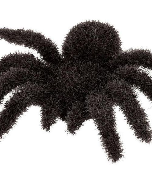 Fuzzy Hairy Spiders 6pk