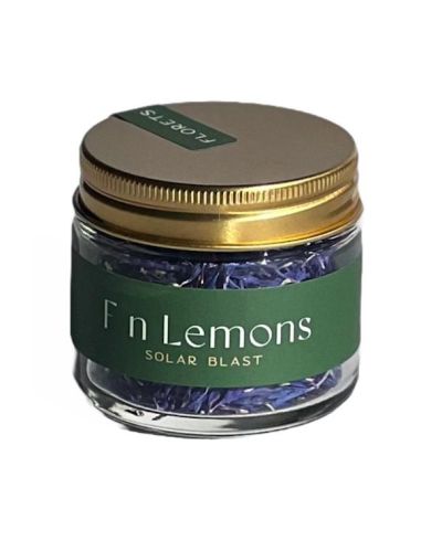 FN Lemons – Solar Blast Blue Edible Flowers