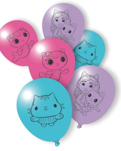 Gabby’s Dollhouse Balloons 6pk