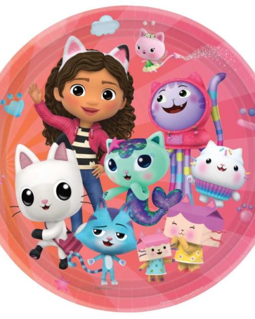 Gabby’s Dollhouse Dinner Plates 8pk