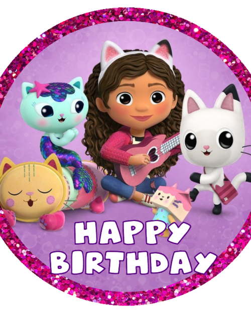 Edible Icing Image – Gabby’s Dollhouse