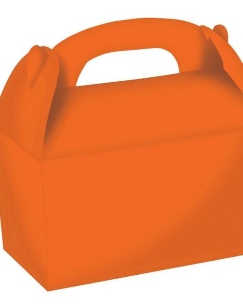 Gable Treat Boxes 4pk – Orange