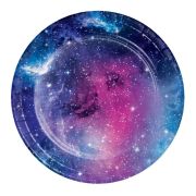 Galaxy Lunch Plates 8pk