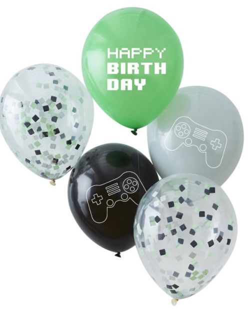 Game Controller Balloon Bundle 5pk
