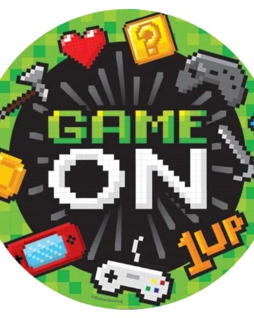 Edible Icing Image – Gaming Round