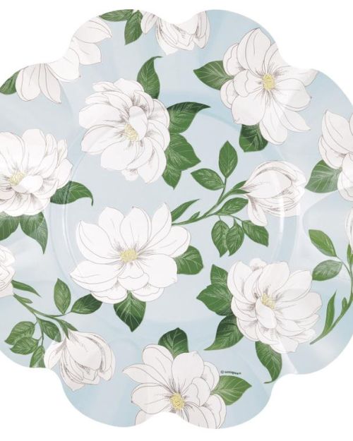 Garden Party Floral Dinner Plates 8pk