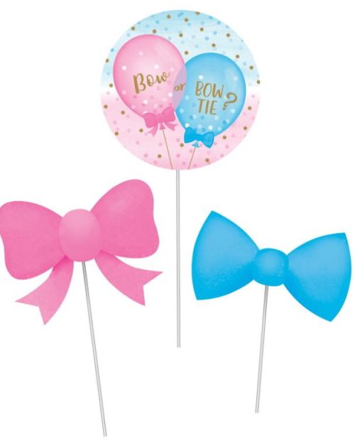 Gender Reveal Balloons DIY Centrepiece